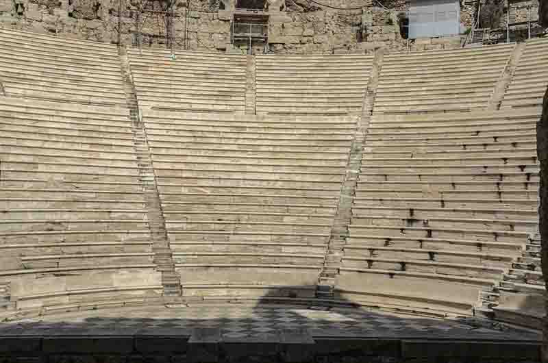 39 - Grecia - Atenas - La Acropolis - Odeon de Herodes Atico